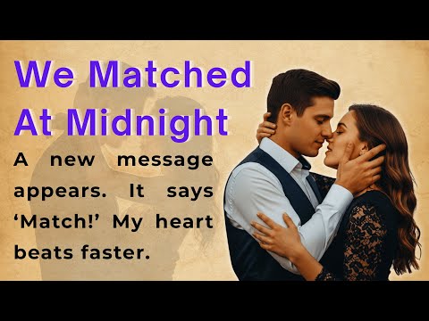We Matched At Midnight | Learn English Through Stories | Graded Reader Level 2 (B1 | B2) ✅