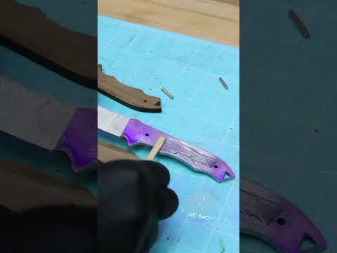 Rusty Knife Restoration #restoration #diy #craft