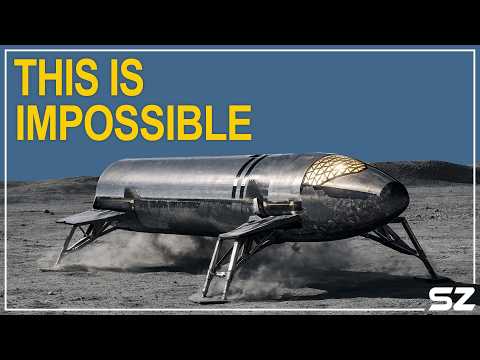 SpaceX’s Solution to Land Starship Sideways on the Moon to Avoid Flip…