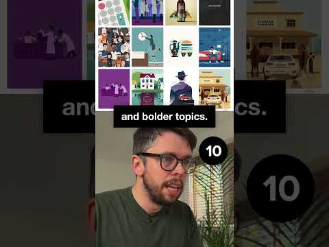 Paul Reid - Shortfolio Review #illustrationtips #portfolioreview #illustratorshorts