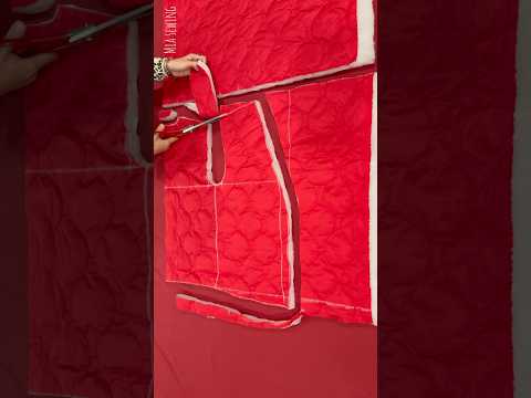 Easy cutting quilted jacket #diy #sewing #sewingtutorial