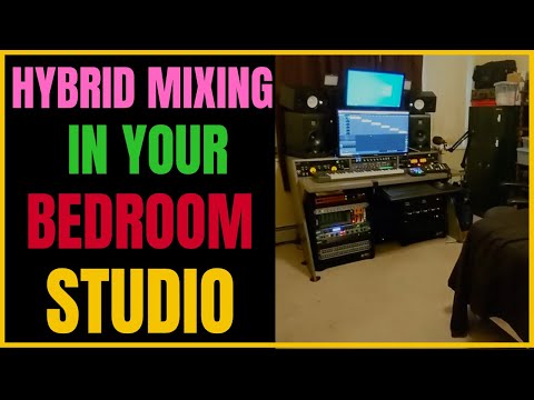 Hybrid Mixing in a Bedroom | Home Studio Tour