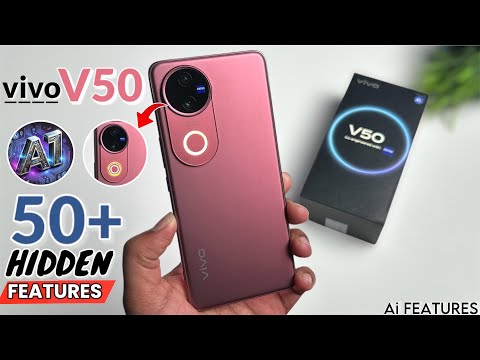 Vivo V50 5G Top 50++ Hidden Features | Vivo V50 Tips & Tricks | Vivo V50