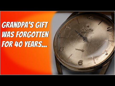 Grandpa's gift was forgotten for 40 years...