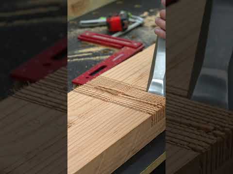 Cutting a Perfect Wood Notch