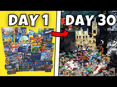 Building a LEGO set every DAY for 30 Days...