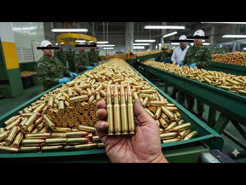 Inside Ammunition Factory – How Precision Engineering Creates Millions of Bullets (Full Process)