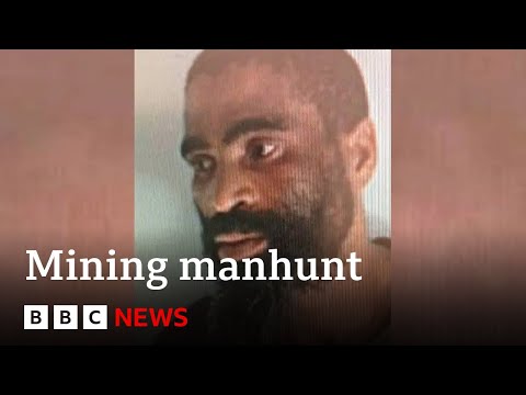 Searching for South Africa’s alleged illegal mining boss ‘Tiger’ | BBC News