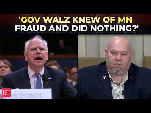 'Tim Walz turned a blind eye...': Explosive testimony on Minnesota Somali fraud shocks House hearing