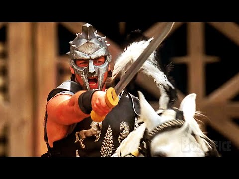 La escena de los carros (lucha completa)