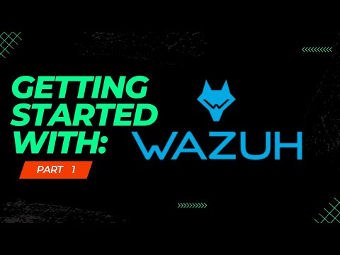 Wazuh 101 - Part 1: Getting started with Wazuh, Open Source EDR, presented by Jesse Moore