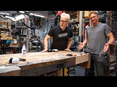 Taking Apart Adam Savage's Workbench!