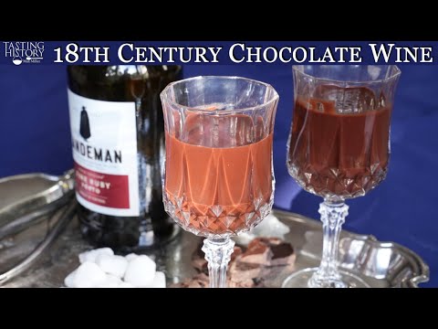 Chocolate Wine from 1723