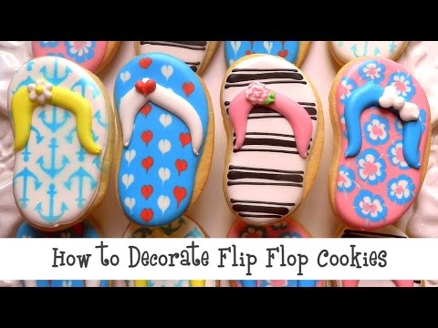 How to Decorate Flip Flop Cookies