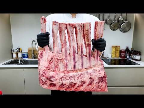 역대급 200KG 대왕 참치 해체 달인, 50Cm 초대형 토마호크 스테이크, 대왕 족발 끝판왕, 노량진수산시장, Amazing Giant Food, 200KG Giant Tuna