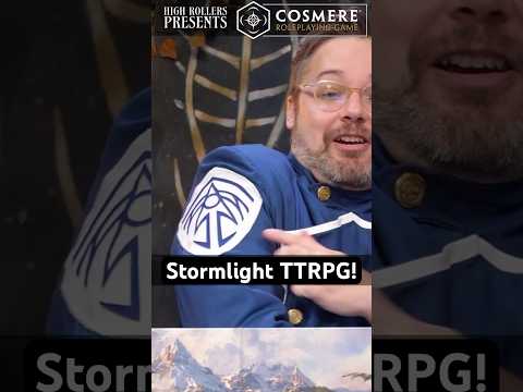 We played the Cosmere RPG!! #ad