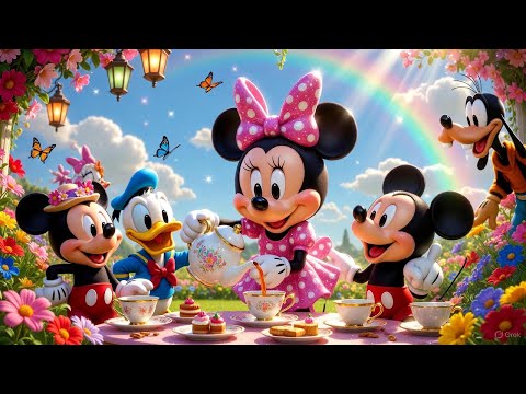 Minnie Mouse’s Magical Garden Tea Party 🫖🌸 | Help Minnie Get Ready with Mickey! 💕🐭
