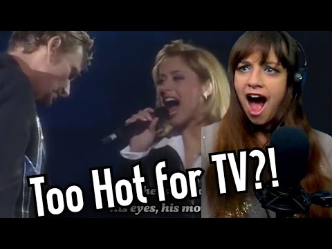 *Unbelievably Sexy!* Lara Fabian & Johnny Hallyday - Requiem pour un fou