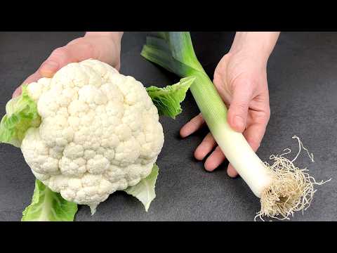 🔥Dieser Blumenkohl ist so lecker, dass ich ihn 3-mal pro Woche zubereite! Schnell und gesund!