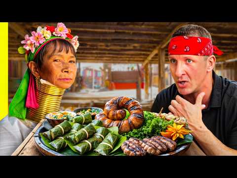 Descubre la vida y la dieta ÚNICA de la tribu Karen de Cuello Largo en Tailandia