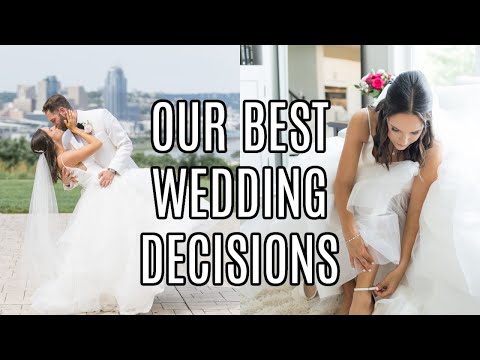 my 22 best wedding day decisions (tips for future brides!)