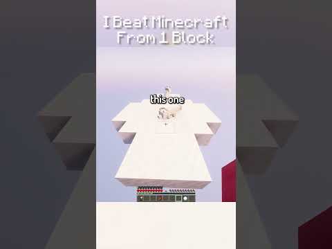 Part 11. I Beat Minecraft From 1 Block