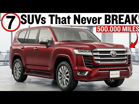 Mechanics Reveal the 7 Most Reliable SUVs Ever Built