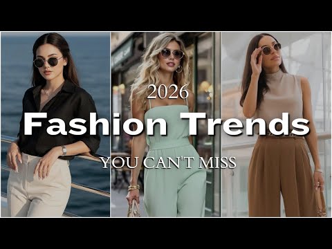 These 2026 Fashion Trends Will Replace Everything You're Wearing