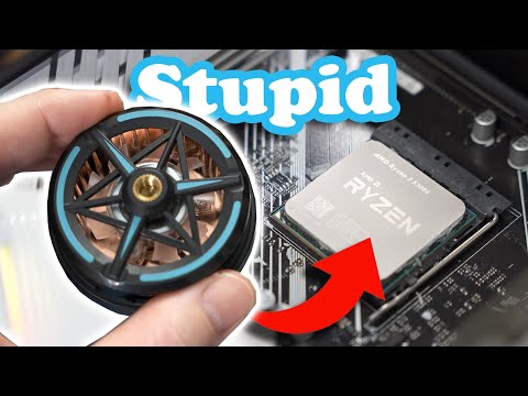 Using A Cellphone Cooler On A CPU?