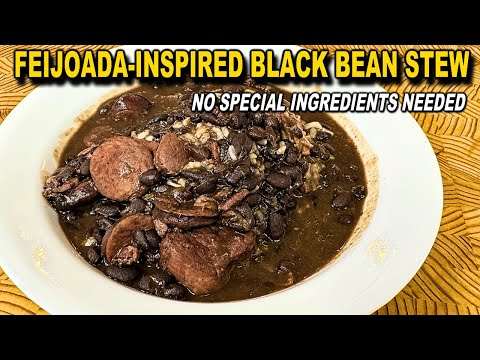 Easy Black Bean Stew (Feijoada-Inspired) | Quick Weeknight Recipe