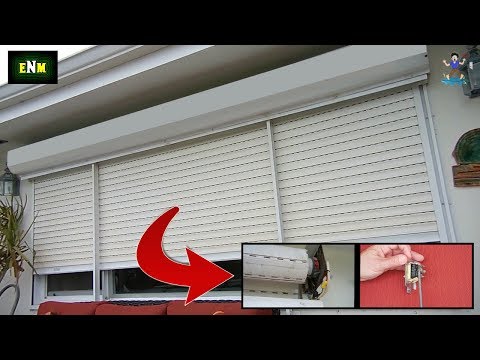 Roll Up Hurricane Storm Shutter Repair (Rolladen)