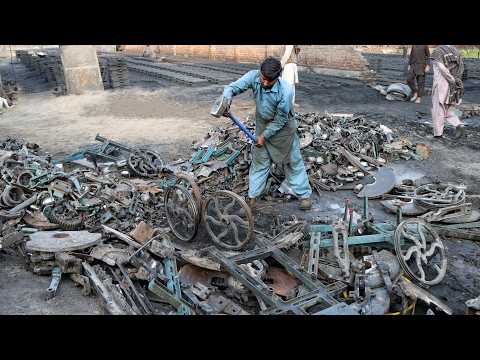 Incredible Metal Recycling Process | Manufacturing Process of Electrical Motors