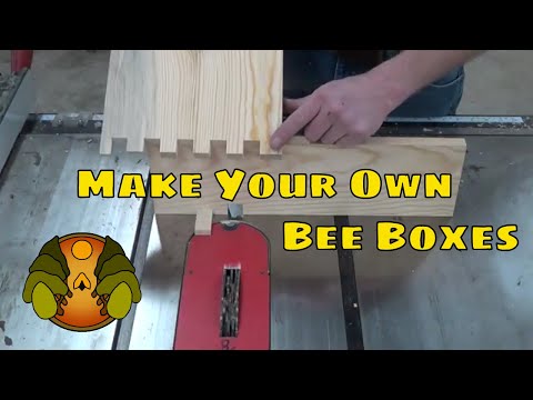 How to make Bee Box Joints with a Table Saw