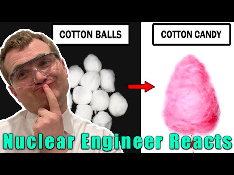 Nuclear Engineer Reacts to NileRed Turning Cotton Balls Into Cotton Candy