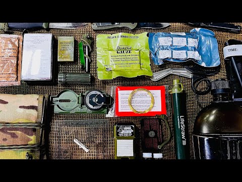 Military Survival Kit Rule of Three!