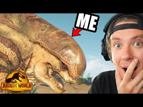 Playing as the D-REX in Jurassic World Evolution 2