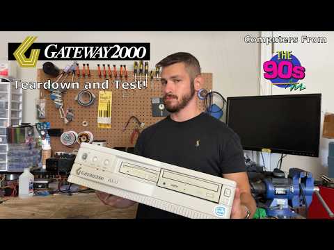 Gateway 2000 486! From 1993 to you, with love! Teardown and Test.