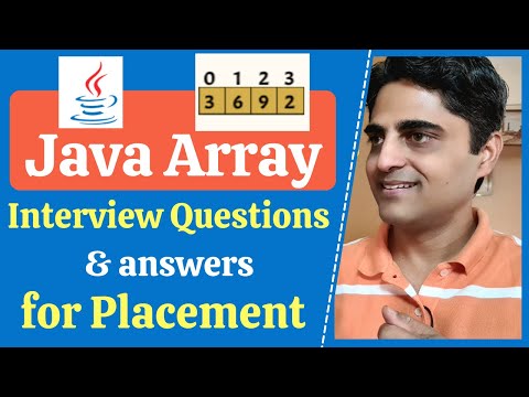Java Array Interview Questions & Answers for Fresher & Experienced - Campus Placement Interview