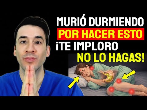 Murió de Noche por Este Error al Dormir iCausa Infarto y ACV!