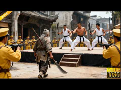 日本第一刀客囂張挑釁老頭,哪料老頭是刀王,瞬間秒殺他 ⚔️ 抗日 MMA | Kung Fu