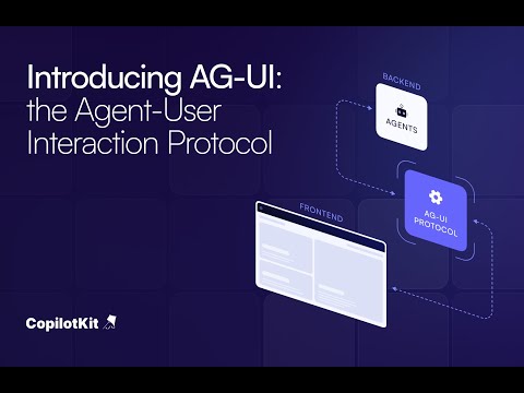 AG-UI: How to Bring AI Agents Into Frontend Applications (Webinar)