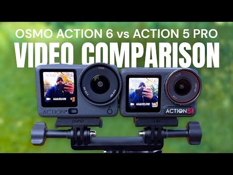 DJI Osmo Action 6 vs Osmo Action 5 Pro - Video Quality Comparison
