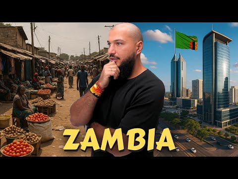 Struggling Between Luxury & Poverty In Lusaka, Zambia 🇿🇲 (EastPark Mall vs Kamwala Market)