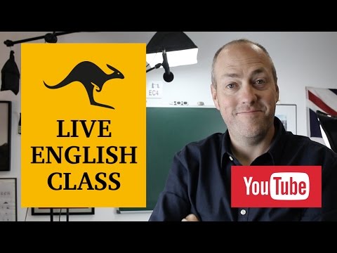 Live English class | November 16, 2016 | Canguro English