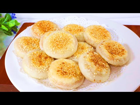 南瓜糯米饼最好吃做法 ▏Glutinous Rice Pumpkin Cake Delicious Crispy Outside Soft Inside ▏佳宝妈美食 Gabaomom Cuisine