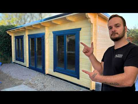 BUILD YOUR OWN LUXURY LOG CABIN- FULL WALKTHROUGH