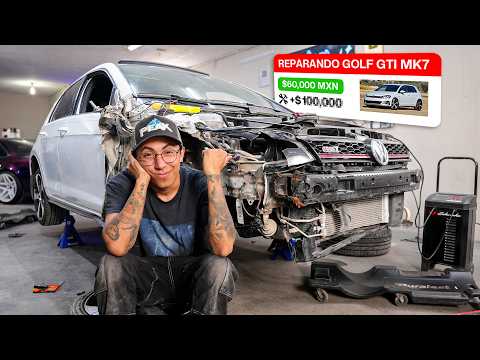 Reparando El Golf GTI De Subasta Más Barato De México | Nocturna