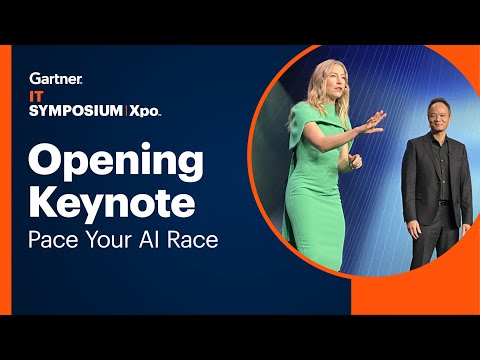 Opening Keynote: Pacing Yourself in the AI Races | Gartner IT Symposium/Xpo