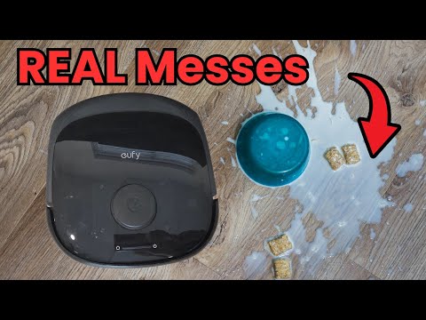 Can the eufy E25 HydroJet Robot Vacuum  Handle THIS Mess?!