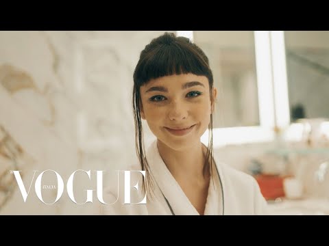 Matilda De Angelis Gets Ready for the Bottega Veneta Show | Vogue Italia